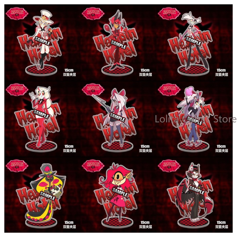 Photo Acrylic Block - Anime Hazbin Hotel Husk Pentious –