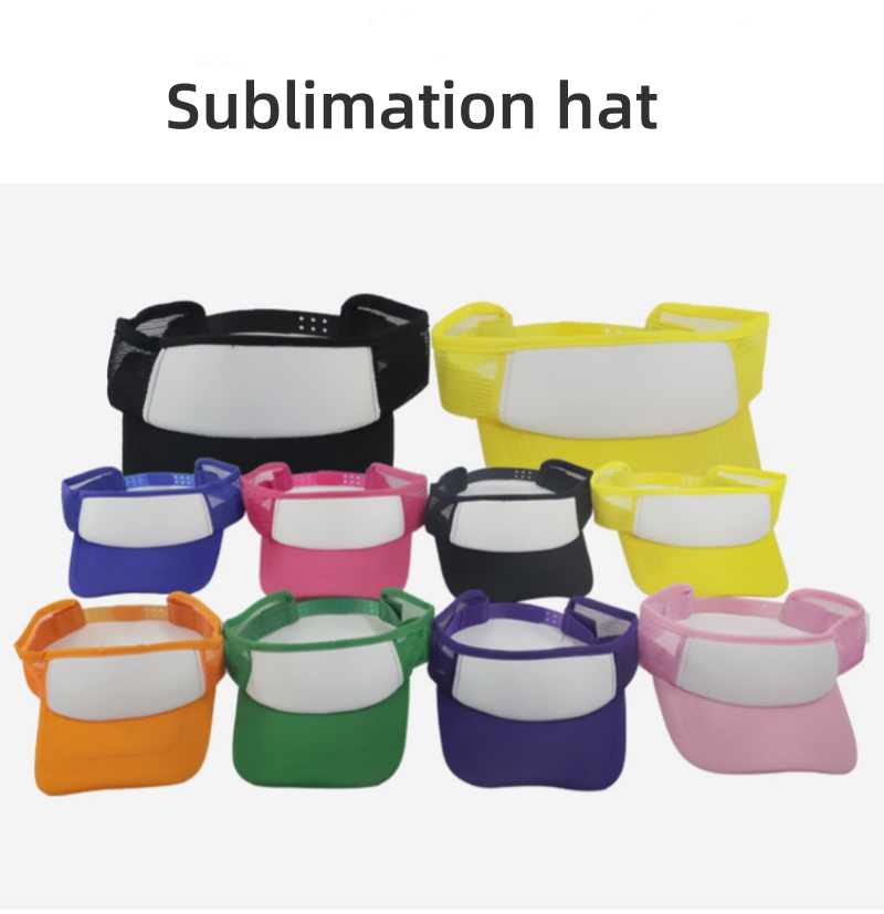Hat Sublimation Blank - 10 casquettes de baseball vierges pour