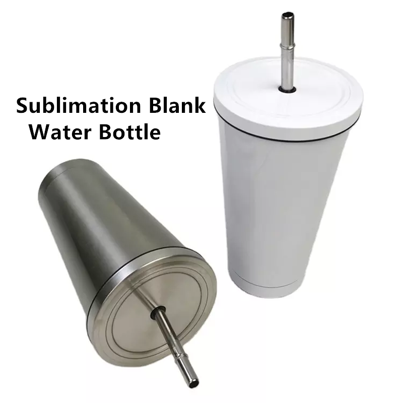 Water Bottle Blank - Bouteille d'eau vierge en acier inoxydable