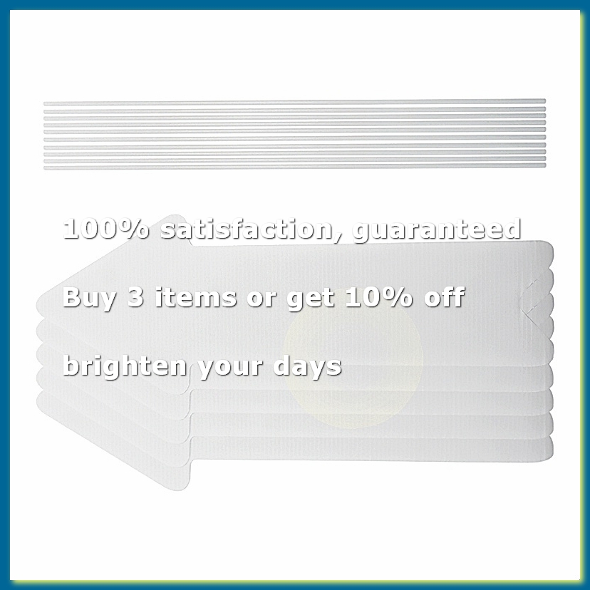 Yard Sign Blank - Lot de 5 panneaux de signalisation