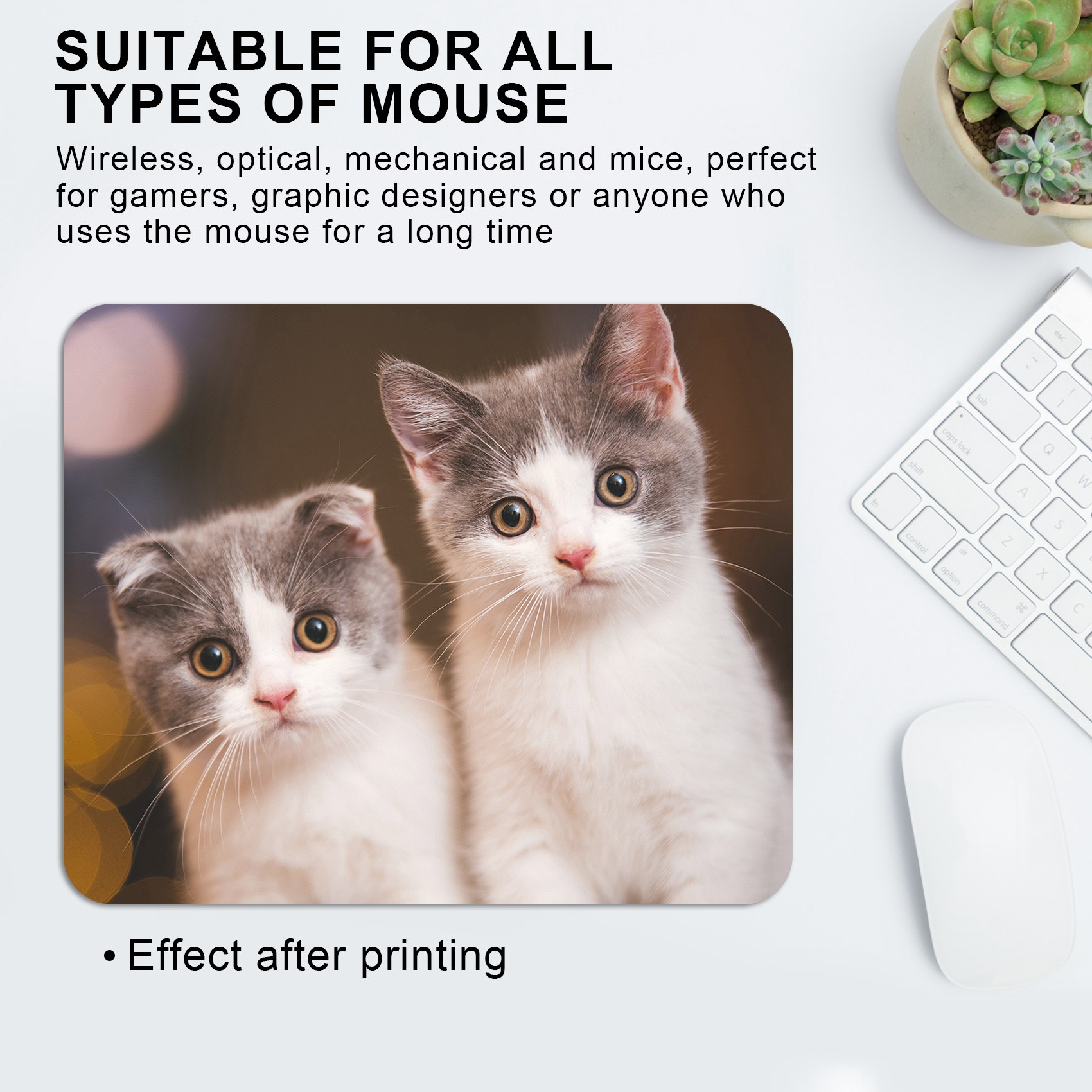 Mouse Pad Blank Sublimation - Tapis de souris vierge classique, 10