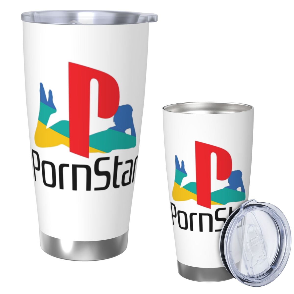 Tumbler 20Oz White - Ps Pron Star – gobelet en