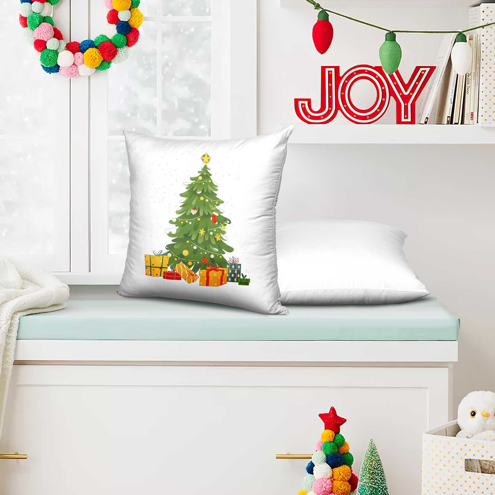 Pillow Cover Sublimation - Lot de 4 housses de coussin