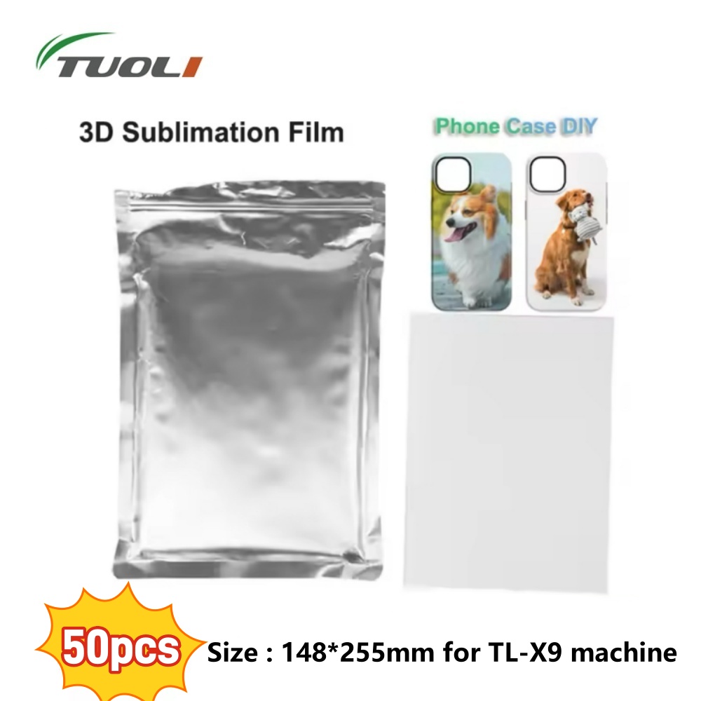 Phone Case Blank Print - TUOLI 50pcs Film de coque de