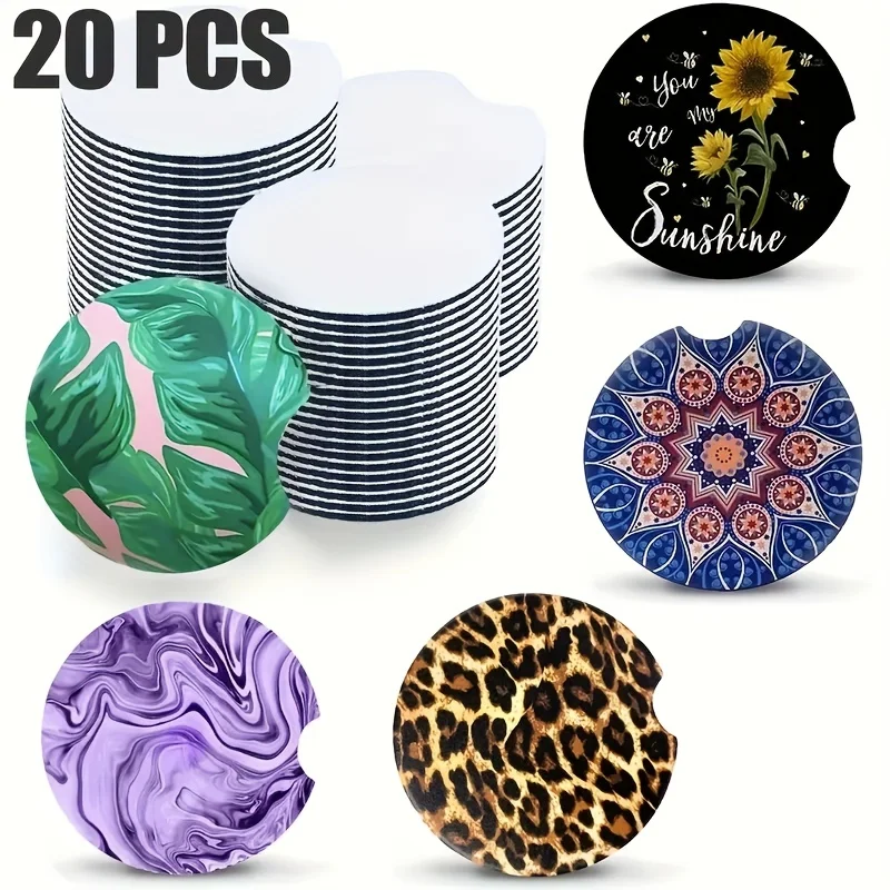 Cowijk-Voiture vierge sublimée - Coaster Sublimation Blank avis et prix