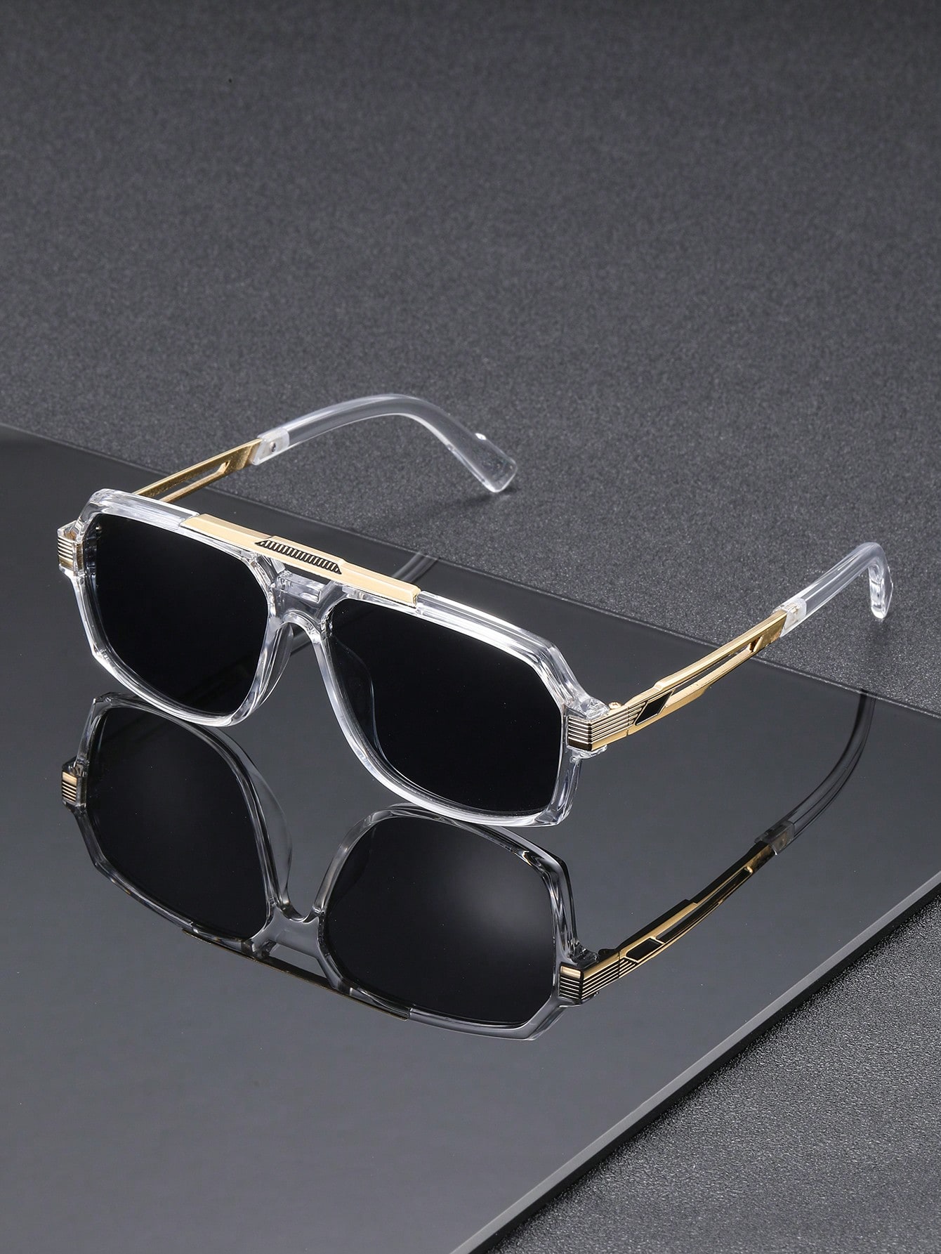 1 paire de lunettes de soleil  - Metal Photo Panel avis et prix