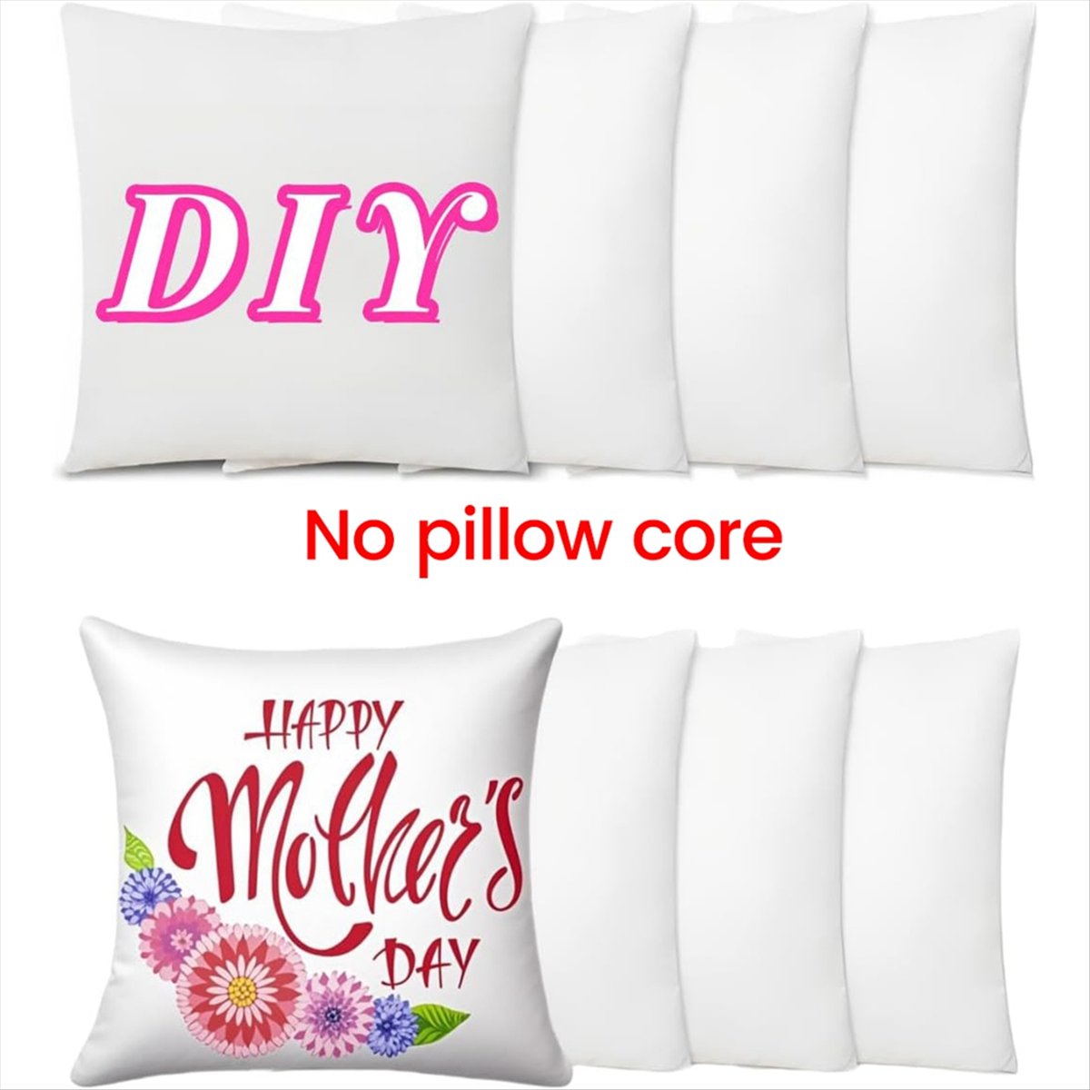 N14R Lot de 8 housses de couss - Pillow Cover Sublimation avis et prix