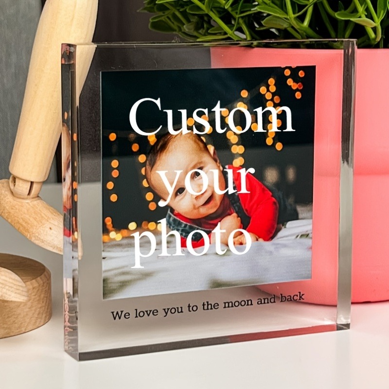 Bloc photo personnalisé en acr - Photo Acrylic Block avis et prix