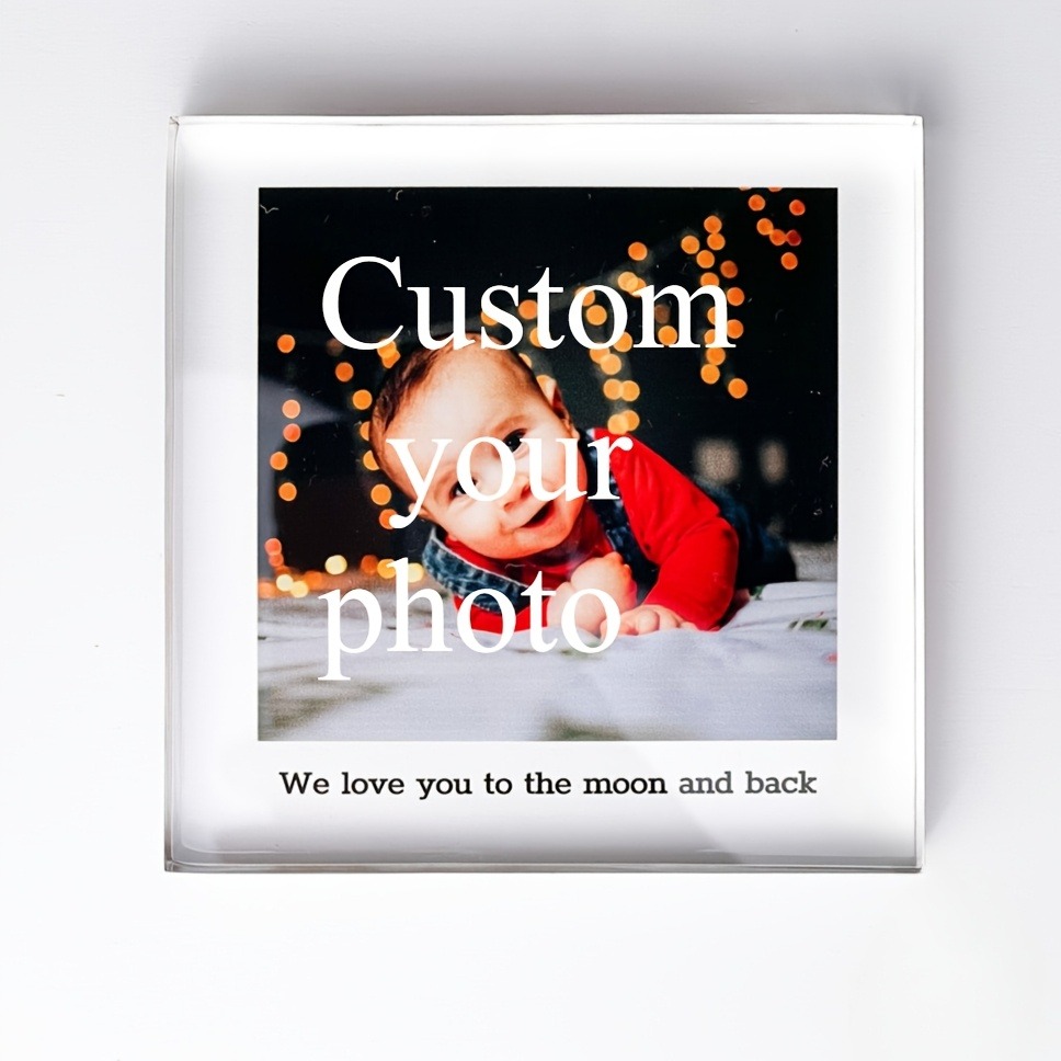 Bloc photo personnalisé en acr - Photo Acrylic Block avis et prix