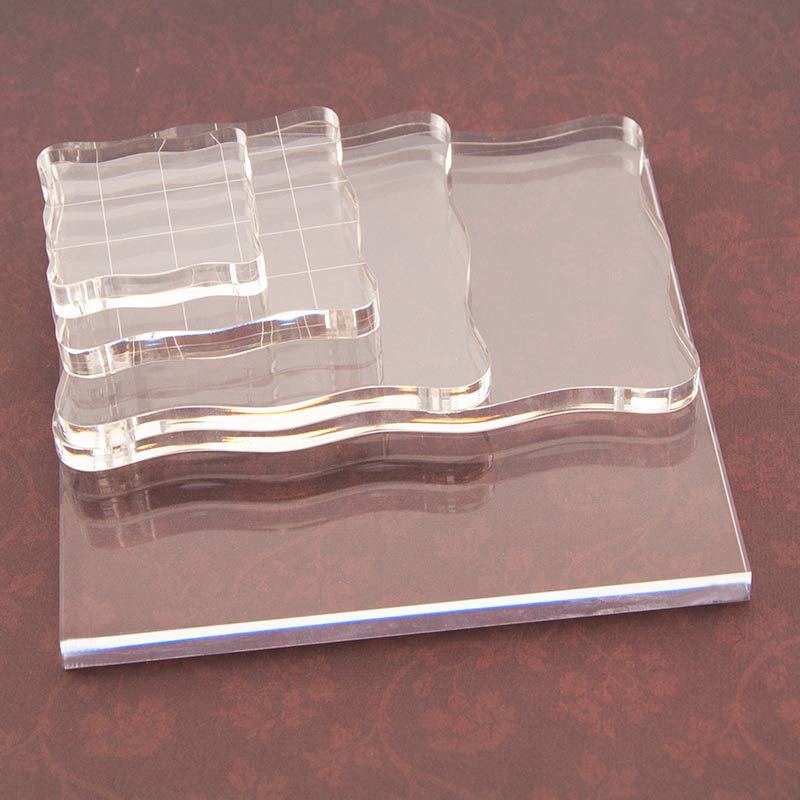 Tampon en caoutchouc acrylique - Photo Acrylic Block avis et prix