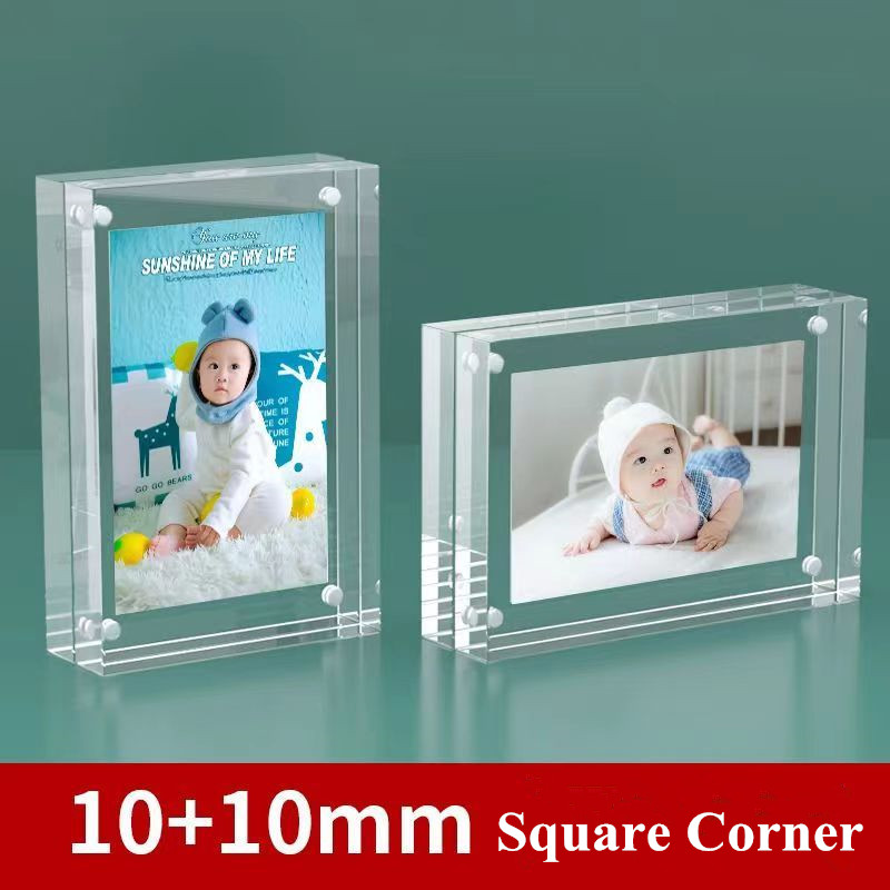 Cadres photo magnétiques doubl - Photo Acrylic Block avis et prix