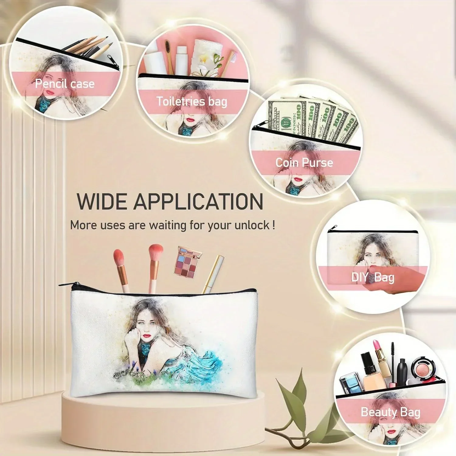 20 sacs de maquillage vierges  - Tote Bag Sublimation avis et prix