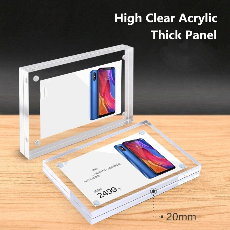 90x55mm magnétique acrylique p - Photo Acrylic Block avis et prix