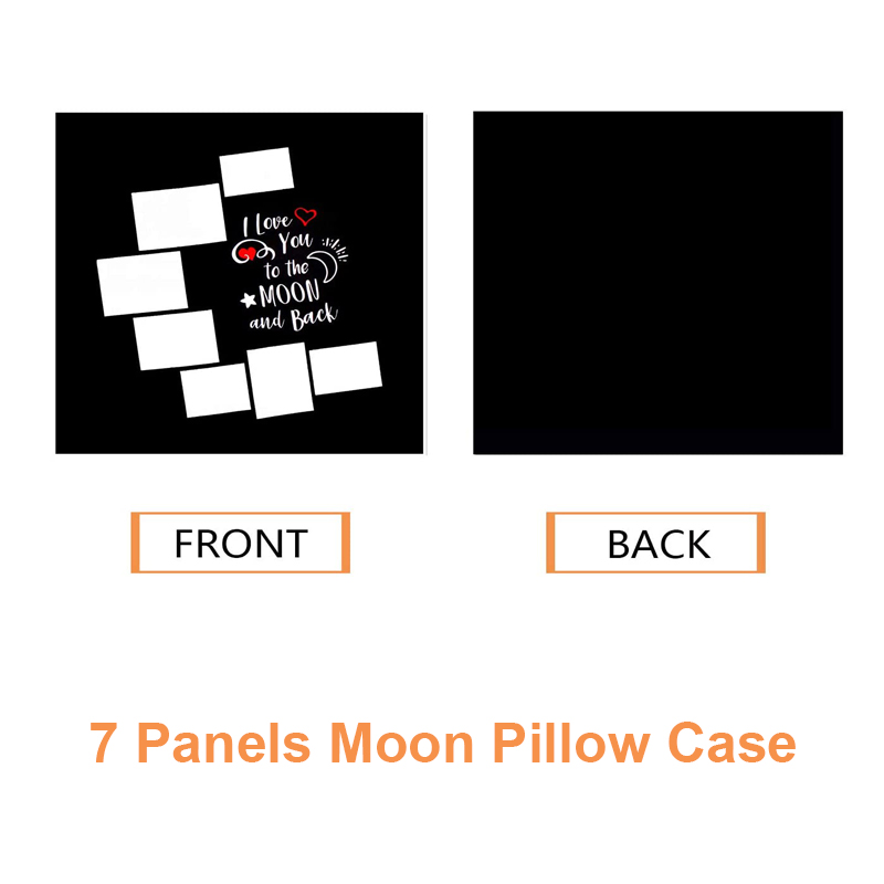 10 pièces/lot 7 panneaux vierg - Pillow Cover Sublimation avis et prix