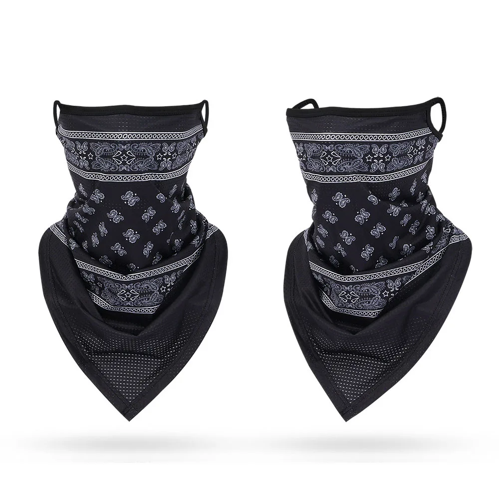 Couvre-visage de moto respiran - Bandana Blank White avis et prix
