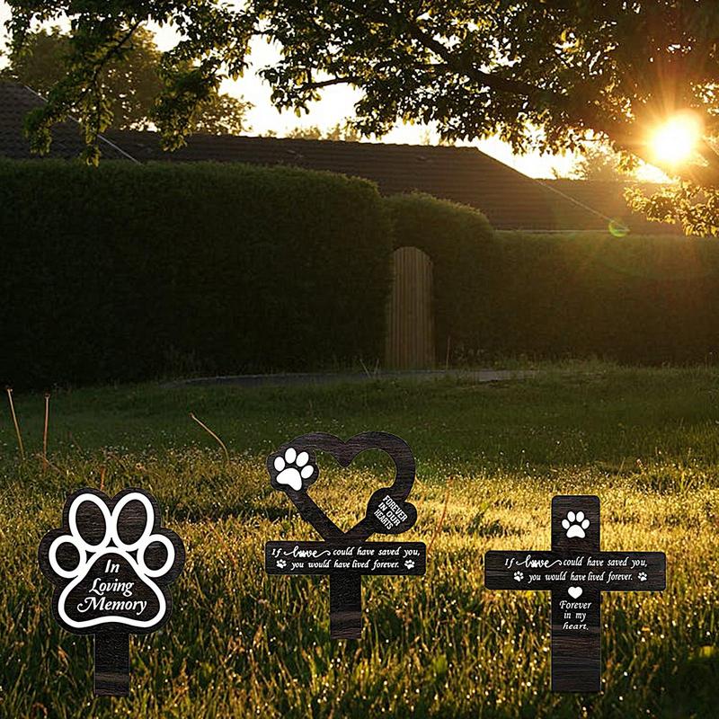 Marqueur de tombe pour chien,  - Yard Sign Blank avis et prix