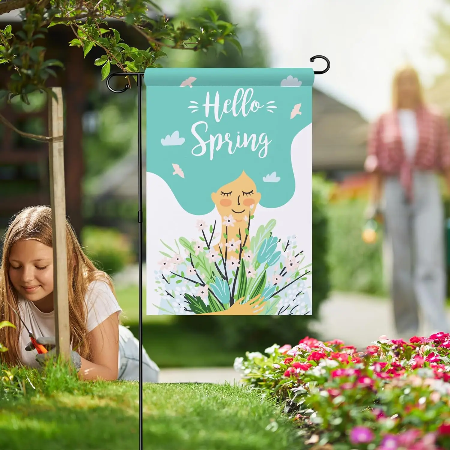 Drapeaux de jardin vierges dou - Yard Sign Blank avis et prix