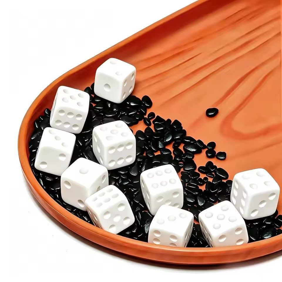 10 pièces/ensemble de dés blan - Puzzle Blank White avis et prix