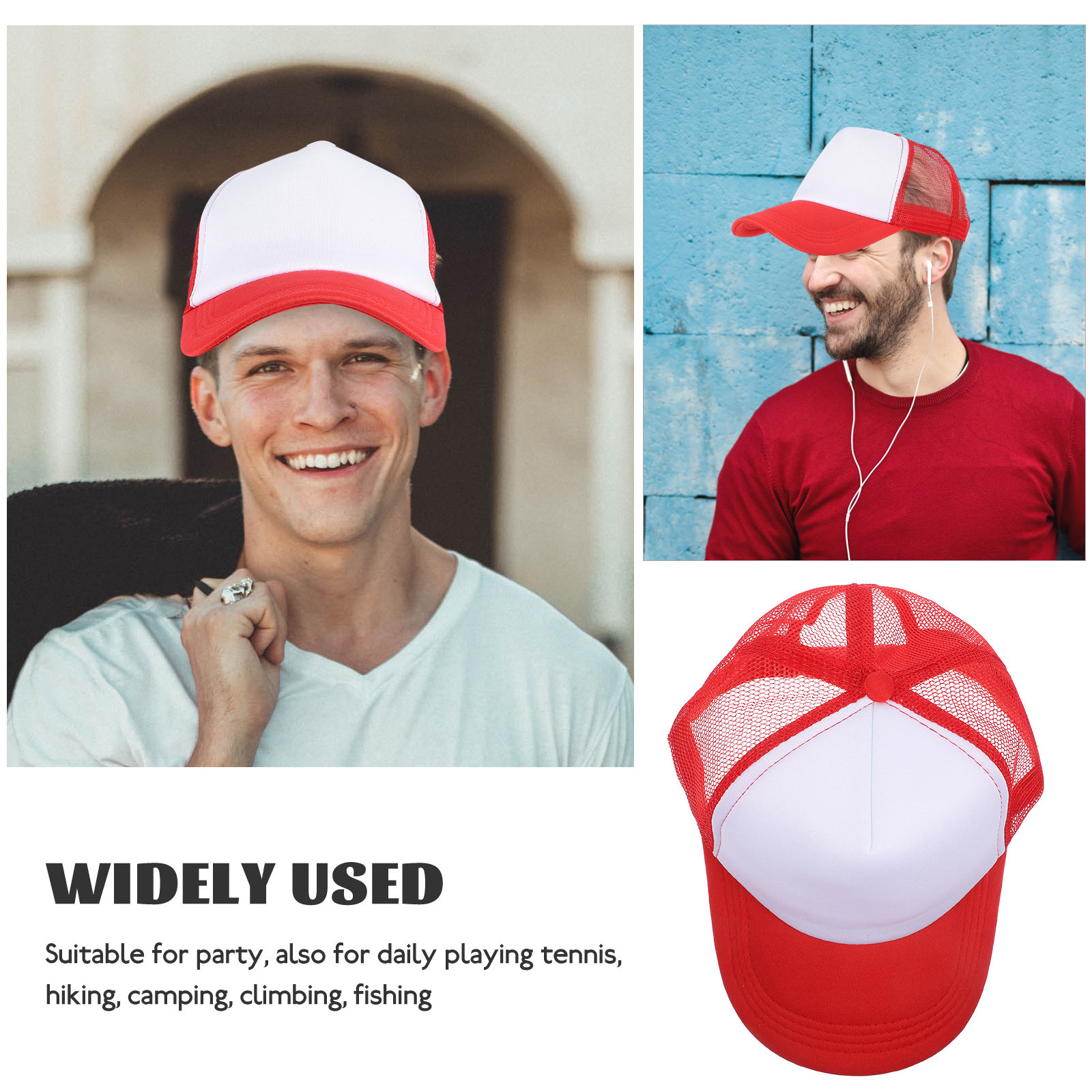 Lot de 10 casquettes de baseba - Hat Sublimation Blank avis et prix
