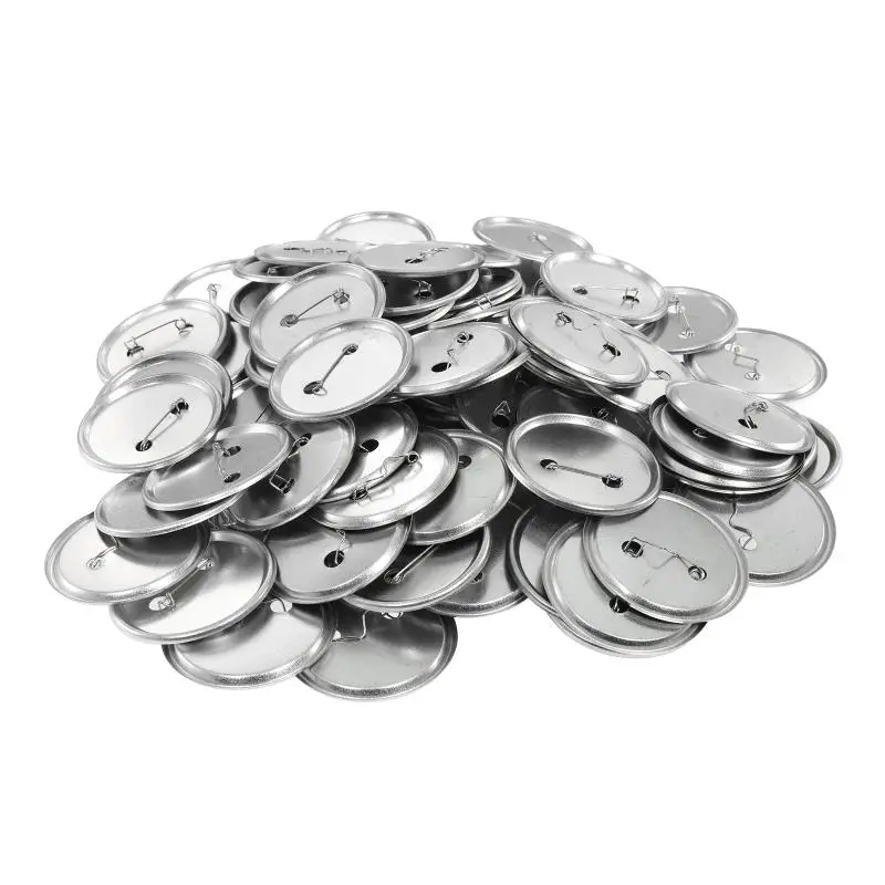Lot de 100 pièces de fabricati - Button Badge Blank avis et prix