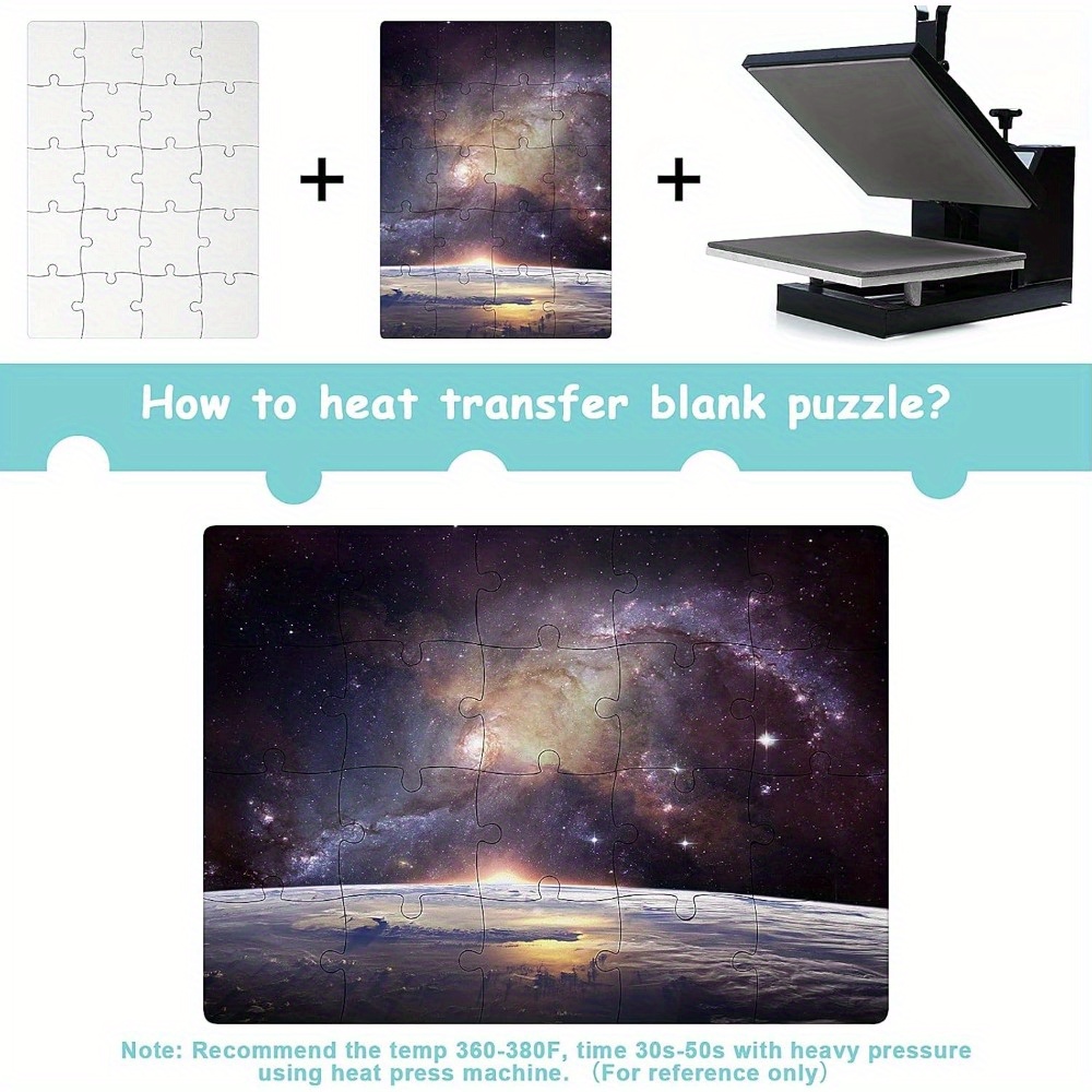 Puzzles blancs par sublimation - Puzzle Blank White avis et prix