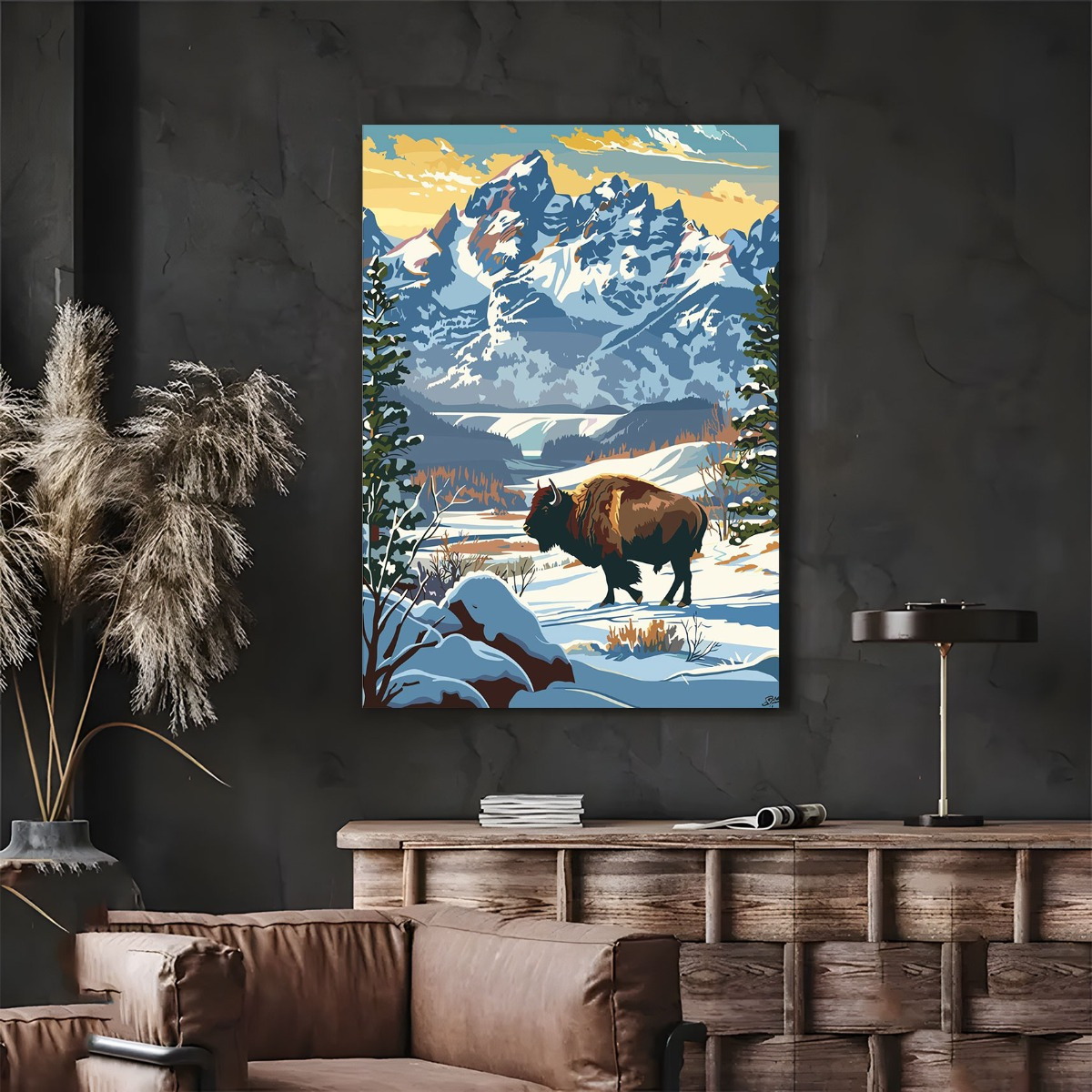 1 pièce d'impression sur toile - Canvas Wrap Ready avis et prix