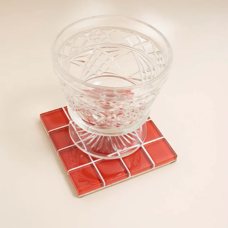 Ensemble de 3 sous-verres en v - Ceramic Tile Blank avis et prix
