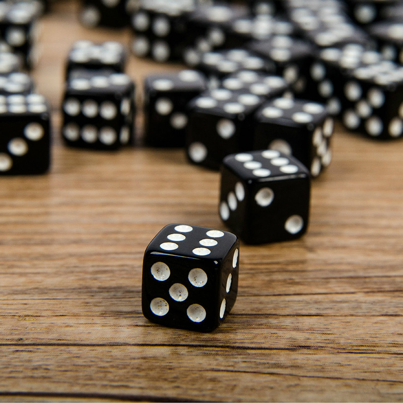 Dés à pointe carrée pour jeu d - Puzzle Blank White avis et prix