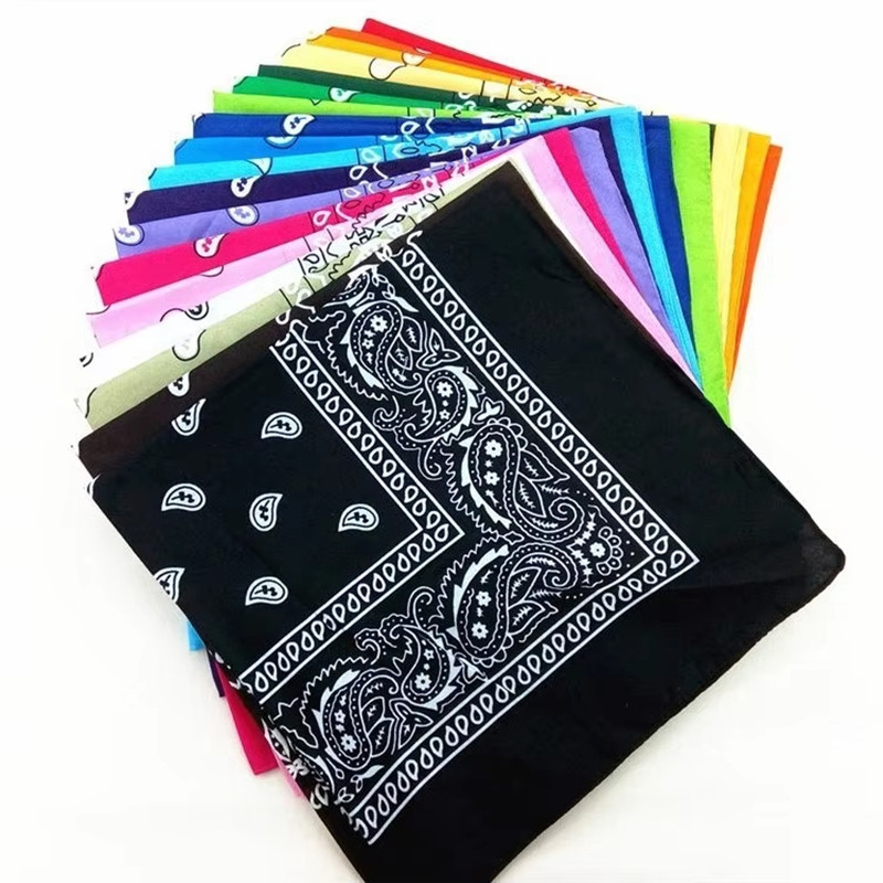 1/2/4/10 pièces Foulard carré  - Bandana Blank White avis et prix