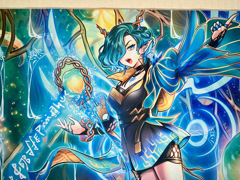 Tapis de jeu Yugioh Elfnote Ti - Door Mat Blank avis et prix