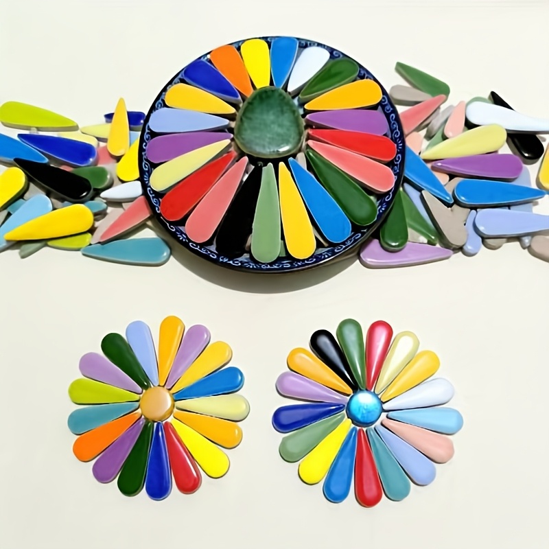 50g de mosaïques en céramique  - Ceramic Tile Blank avis et prix