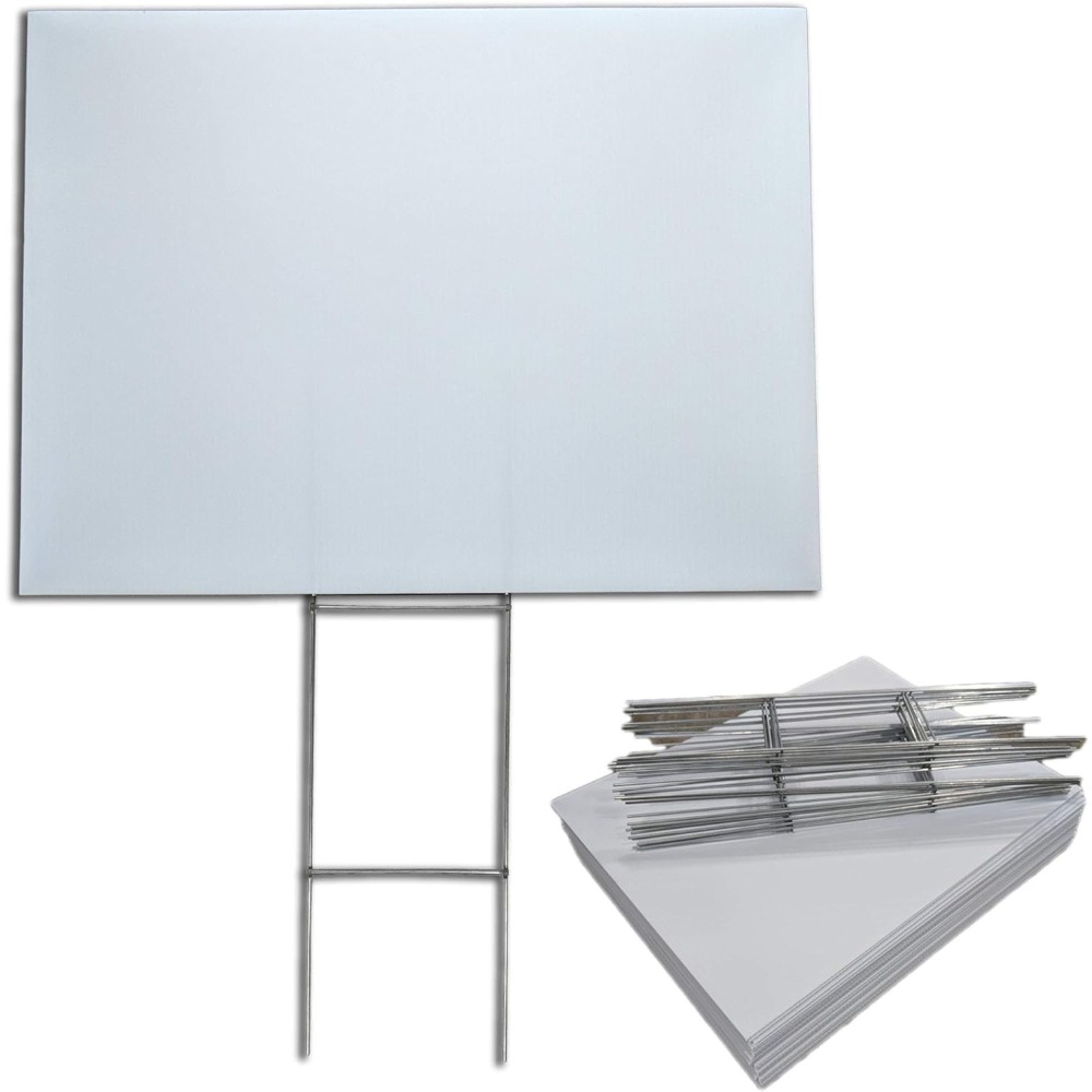 Cinquante Pack de panneaux de  - Yard Sign Blank avis et prix
