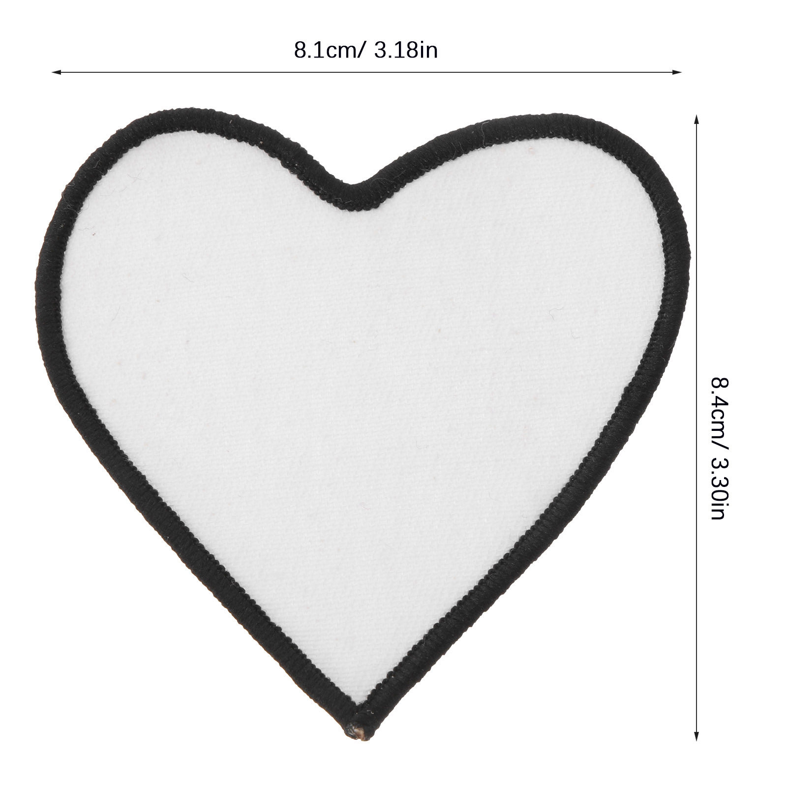 10 pièces de patchs vierges no - Hat Sublimation Blank avis et prix
