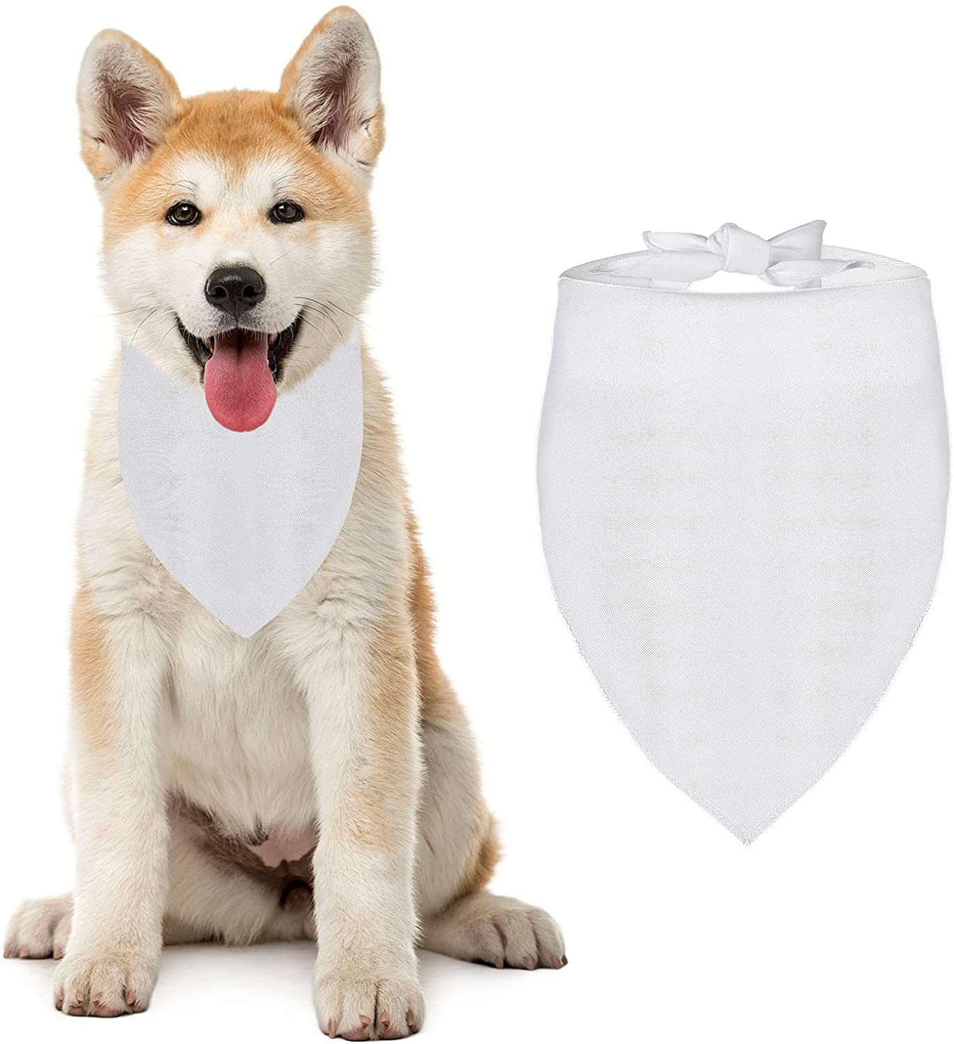 100 pièces Sublimation blanc c - Bandana Blank White avis et prix