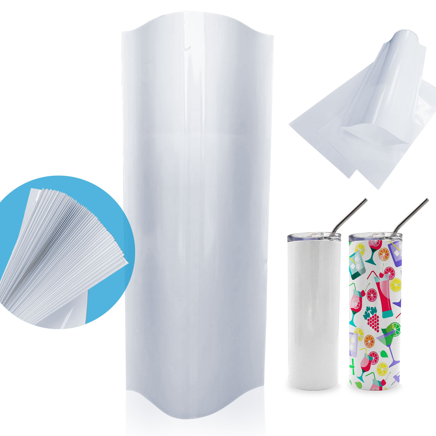 Film Rond Rétractable à Sublim - Sublimation Mug White avis et prix