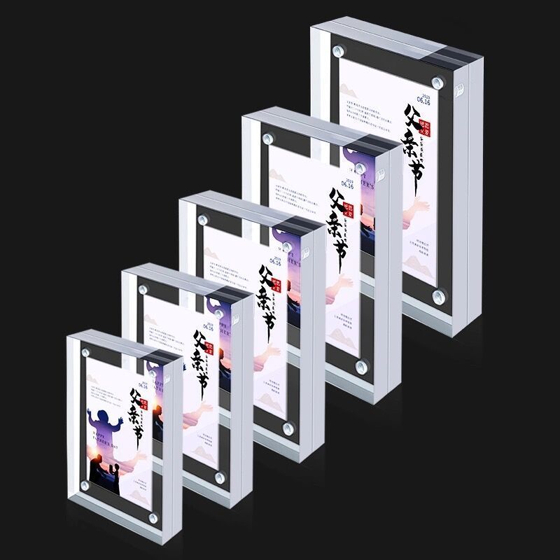 Porte-affiche magnétique en ac - Photo Acrylic Block avis et prix