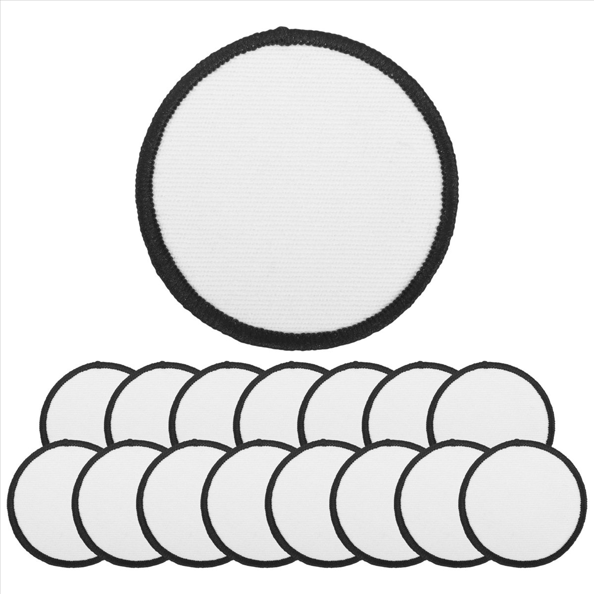 KSOL 16 Pièces de patchs vierg - Hat Sublimation Blank avis et prix