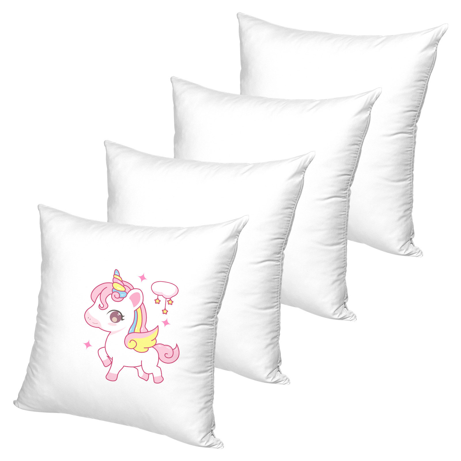 Lot de 4 housses de coussin vi - Pillow Cover Sublimation avis et prix