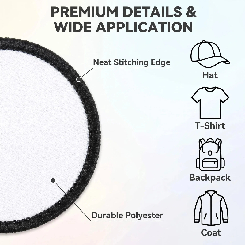 40 patchs de sublimation vierg - Hat Sublimation Blank avis et prix