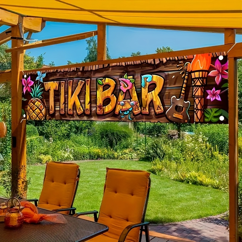 Bannière de Bar Tiki, décorati - Yard Sign Blank avis et prix