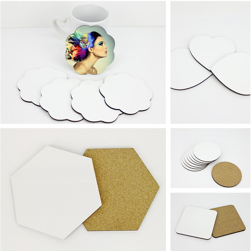 100 pièces/lot bricolage Subli - Coaster Sublimation Blank avis et prix