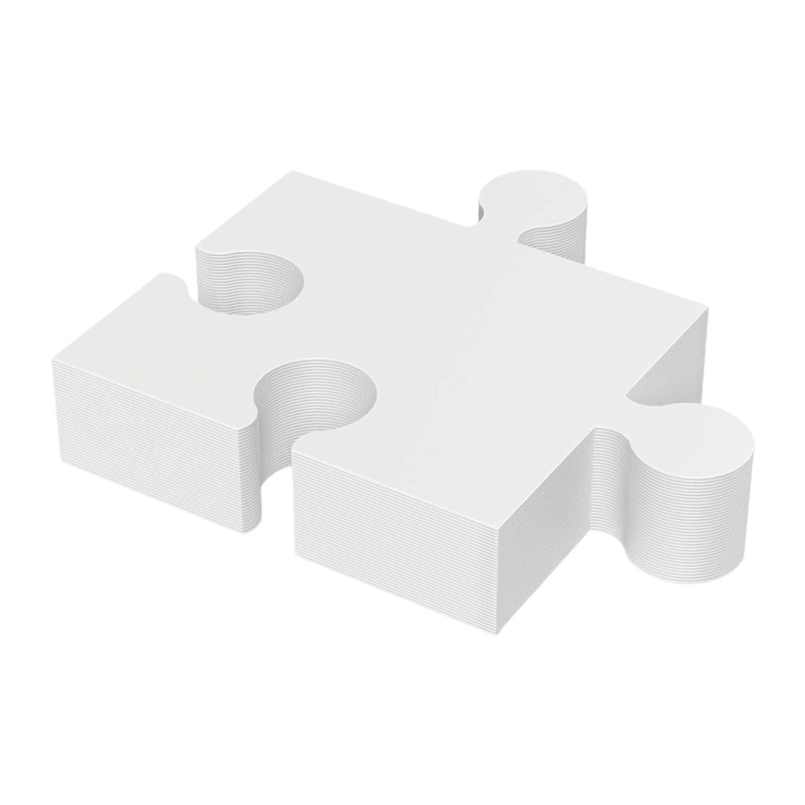30 Pièces de puzzle vierges à  - Puzzle Blank White avis et prix