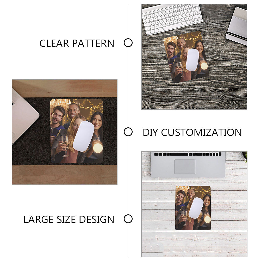 Lot de 4 tapis de souris vierg - Mouse Pad Blank Sublimation avis et prix