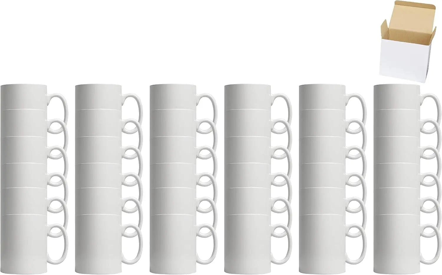 Tasse à café en céramique blan - Sublimation Mug White avis et prix