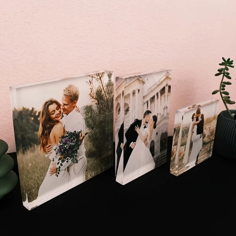 Bloc photo personnalisé en acr - Photo Acrylic Block avis et prix