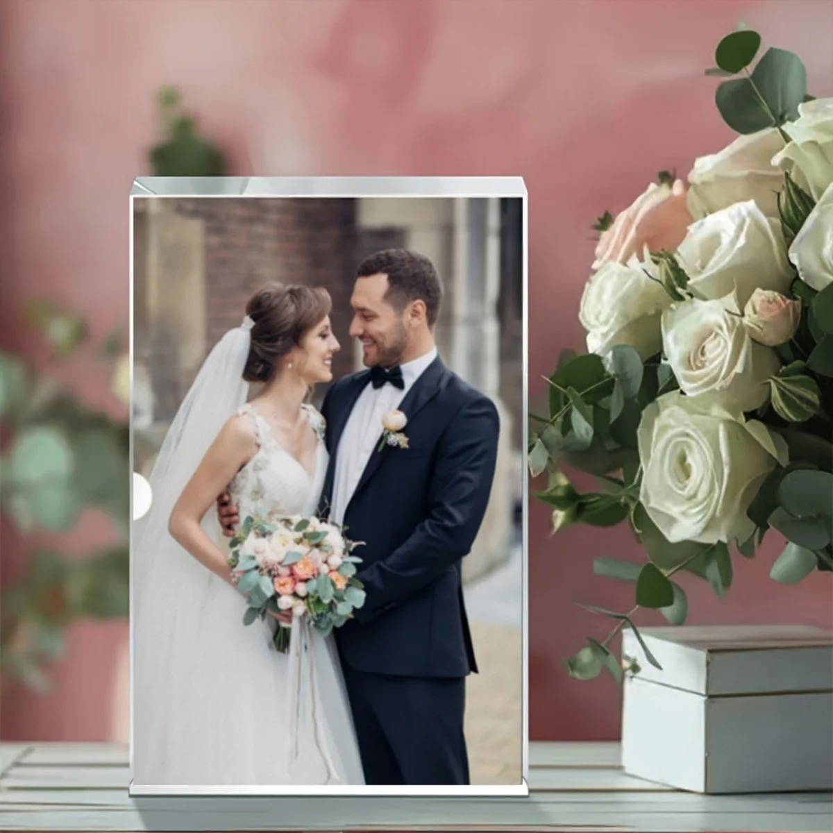 Bloc photo personnalisé en acr - Photo Acrylic Block avis et prix
